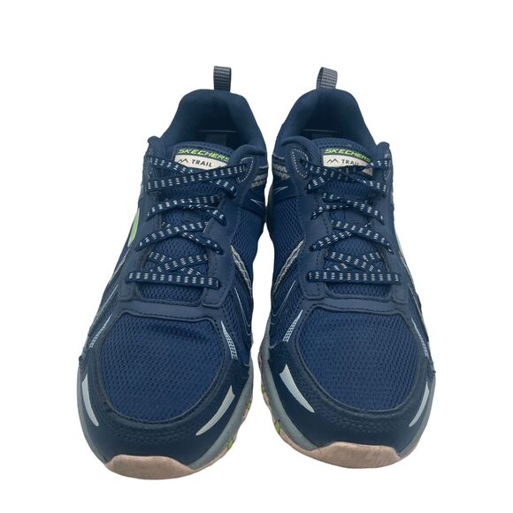 Skechers Trail Hillcrest Running Shoe Memory Foam Blue Womens Size 8 - Picture 4 of 9